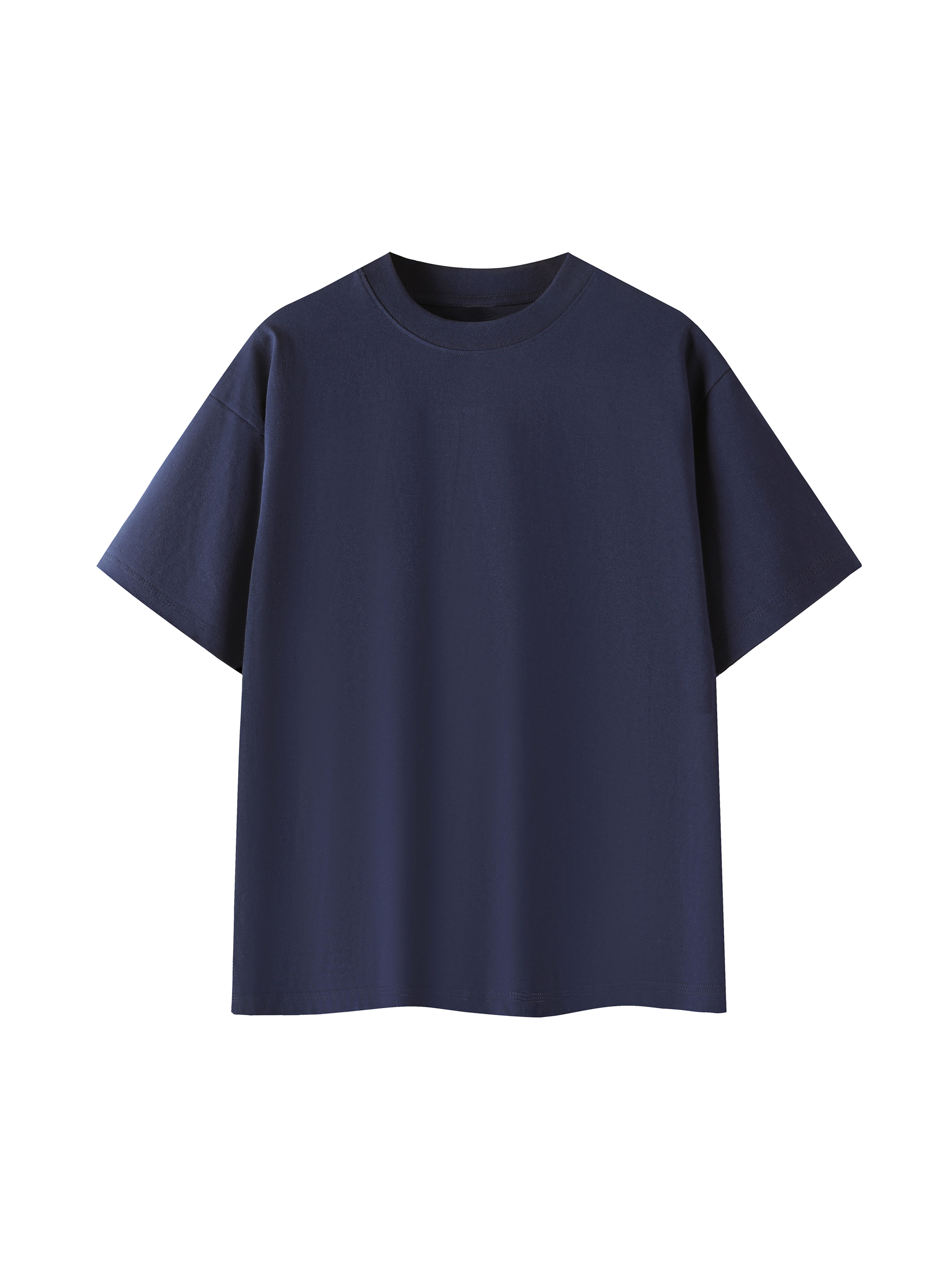 Essential Oversized Cotton T-Shirt Navy